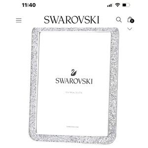 (NWT) Swarovski Picture frame